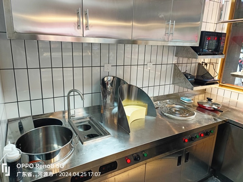 电热煮面炉连煲汤炉柜